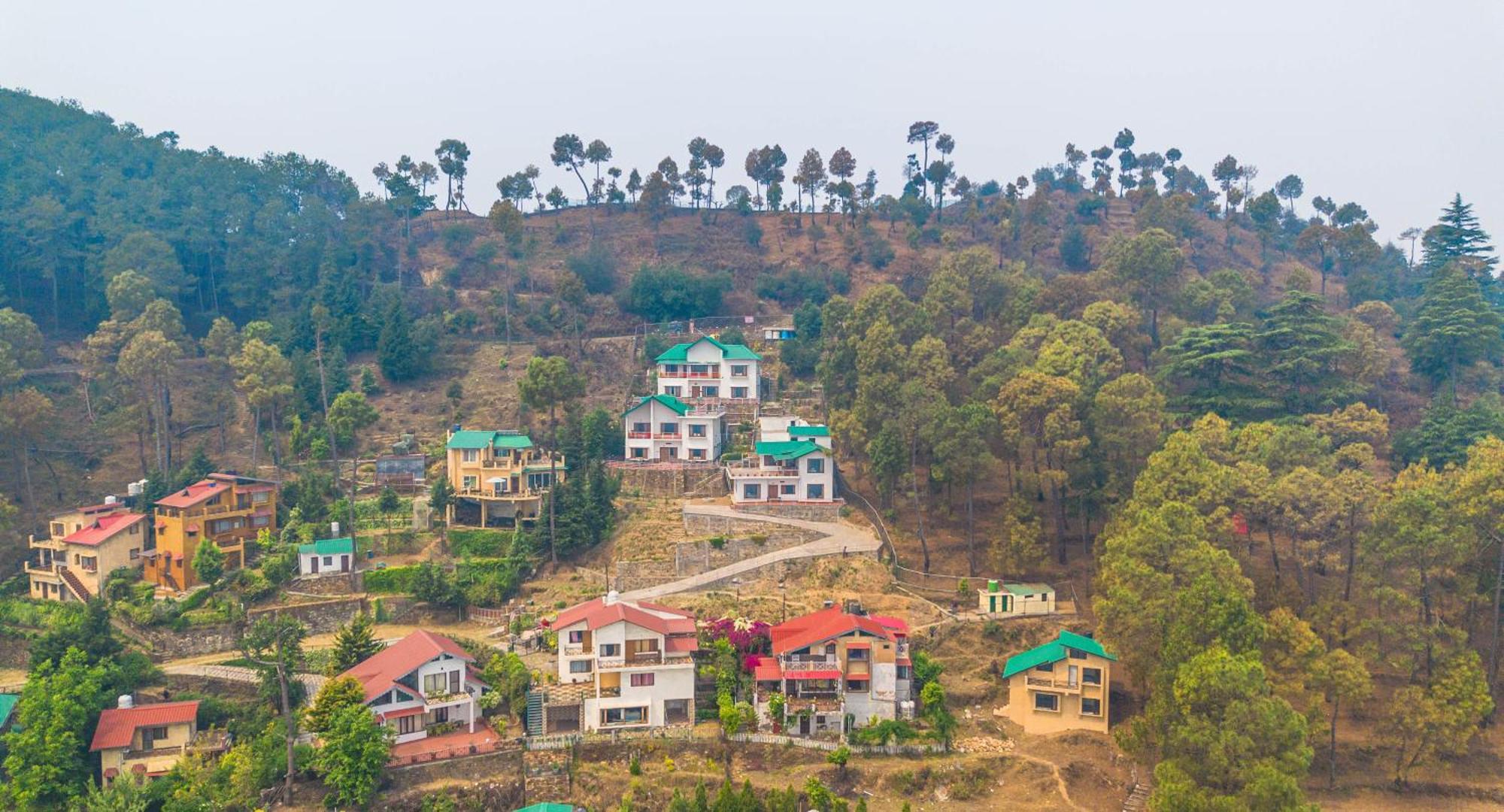 Hostie Sahasrara-3Bhk Chalets, Majkhali, Ranikhet Eksteriør bilde